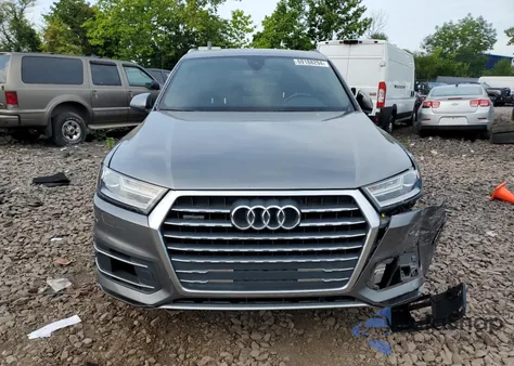 2017 Audi Q7 Premium Plus из США, поврежденный, VIN WA1LAAF7XHD025894